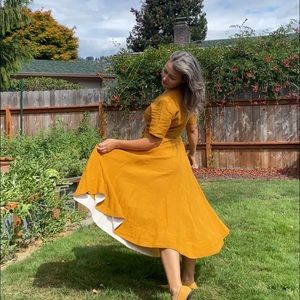 Son de Flor wrap dress